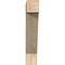 Ekena Millwork Traditional Block Rough Sawn Bracket, Douglas Fir, 4"W x 18"D x 22"H BKT04X18X22TRA05RDF - alternate 3